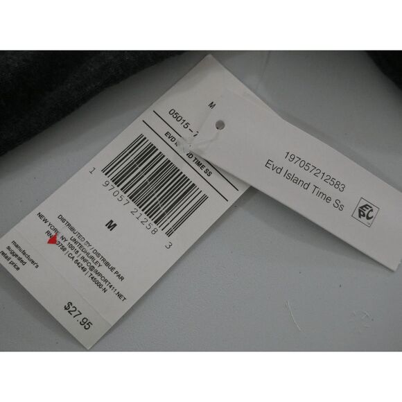 Hurley Men's Everyday Island Time Short Sleeve Tee M - Picture 7 of 8